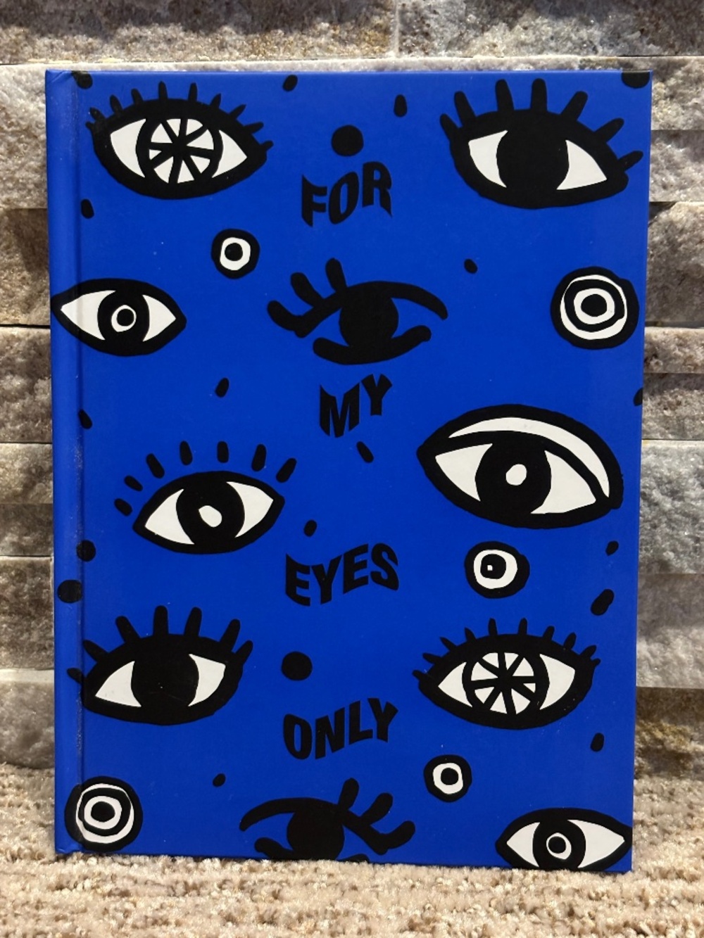 nota “For My Eyes Only” Hardcover Notebook